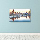 Canvas Dresden Afdruk (Insitu (Houten vloer))