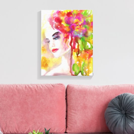 Canvas drukveer. (Insitu (Woonkamer))