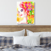 Canvas drukveer. (Insitu (Slaapkamer))