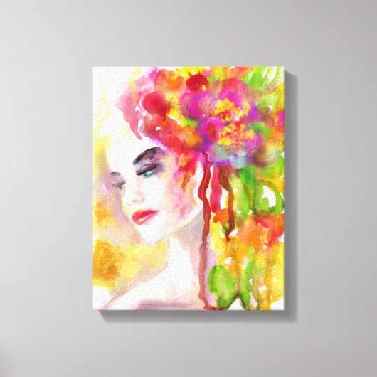 Canvas drukveer. afdruk (Voorkant)