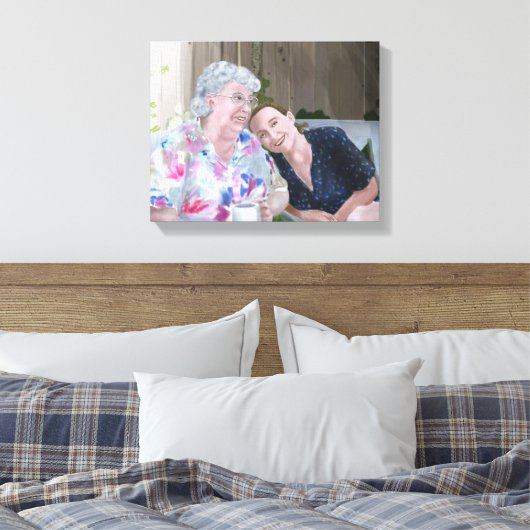 Canvas - Een dag bij oom (Insitu (Slaapkamer))