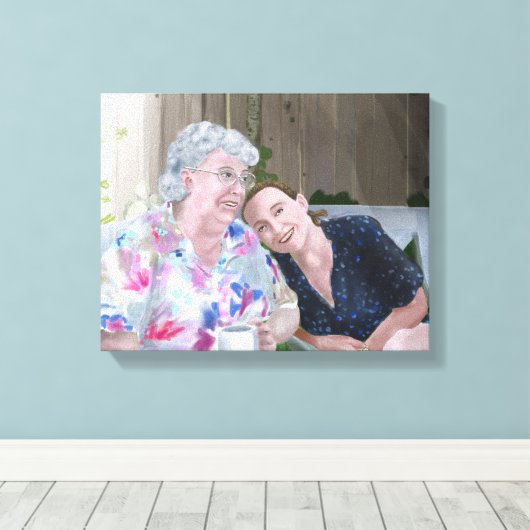 Canvas - Een dag bij oom (Insitu (Houten vloer))