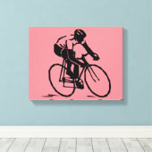 Canvas (fietsen) afdruk (Insitu (Houten vloer))
