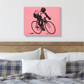 Canvas (fietsen) afdruk (Insitu (Slaapkamer))
