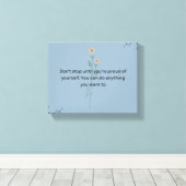 Canvas geprint ontwerp. afdruk (Insitu (Houten vloer))