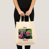 Canvas Grocery Canvas tas - Blackberries op wijn (Voorkant (product))