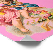 CANVAS IMPRIMER POSTER VICTORIAN ERA CUPID (Coin)