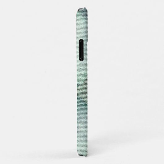 Canvas klaver met monogram Case-Mate iPhone case (Achterkant/rechts)