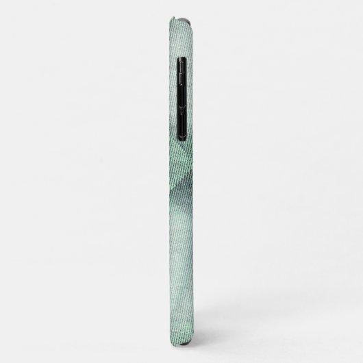 Canvas klaver met monogram Case-Mate iPhone case (Achterkant/links)