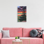 Canvas klein Canvas met landschapsschilderingen (Insitu (Woonkamer))