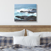 Canvas Kunst Ocean Scene Kauai (Insitu (Slaapkamer))