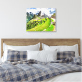Canvas Machu Picchu, Cusco - Peru Afdruk (Insitu (Slaapkamer))