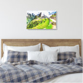 Canvas Machu Picchu, Cusco - Peru Afdruk (Insitu (Slaapkamer))