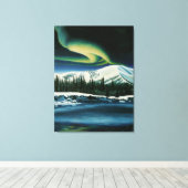 Canvas met Canvas met landschapsschilderingen (Insitu (Houten vloer))