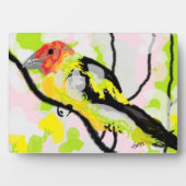Canvas met Ezel: Tanagers Bird of Oregon Fotoplaat (voorkant)