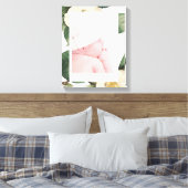 Canvas met groot wit Lijst Afdruk (Insitu (Slaapkamer))