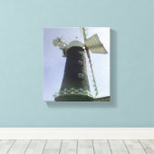 Canvas met molenolie afdruk (Insitu (Houten vloer))