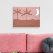 Canvas met Nighttime Scene (Insitu (Woonkamer))