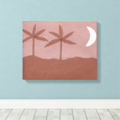 Canvas met Nighttime Scene Afdruk (Insitu (Houten vloer))