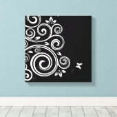 Canvas murale Art déco (Insitu (Plancher de Bois))