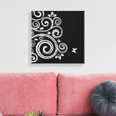 Canvas Muur Art-Art Deco werveling (Insitu (Woonkamer))