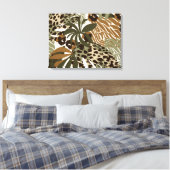 Canvas Muur Art-Oerwoud Dierenprint (Insitu (Slaapkamer))