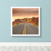 Canvas ontwerp. afdruk (Insitu (Houten vloer))