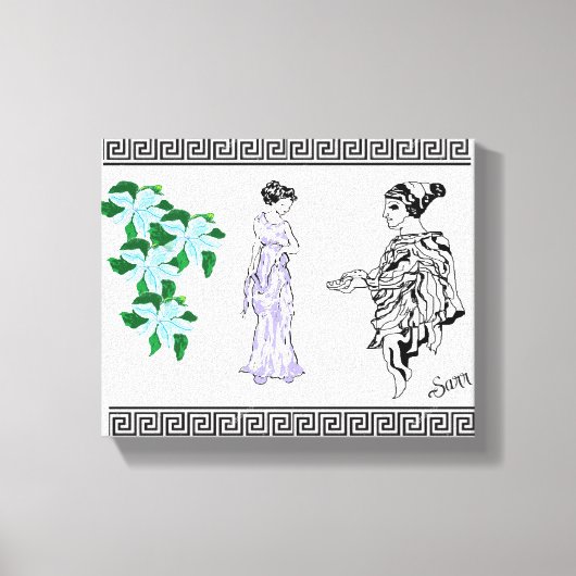 Canvas: Oudgrieks Canvas Afdruk (Voorkant)