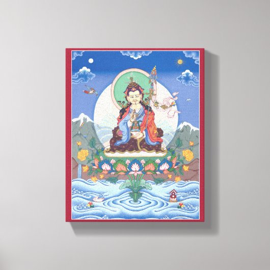 CANVAS - Padmasambhava - De Lotus Geboren Afdruk (Voorkant)