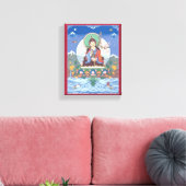 CANVAS - Padmasambhava - De Lotus Geboren Afdruk (Insitu (Woonkamer))