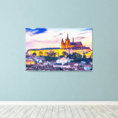 Canvas Praag (Insitu (Houten vloer))