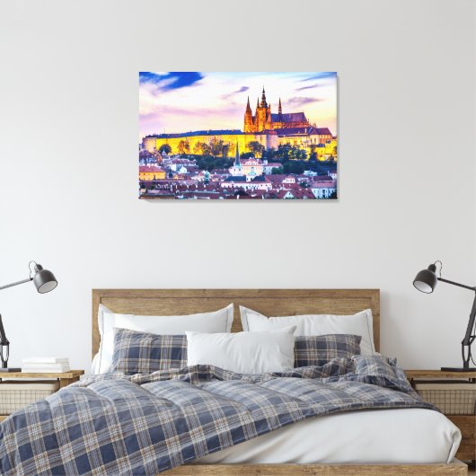 Canvas Praag (Insitu (Slaapkamer))