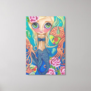 Canvas Print "Aquatic Mermaid"