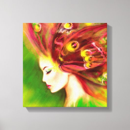 Canvas print Beauful Spring-vlinder (Voorkant)