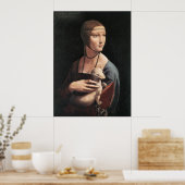 Canvas Print - Dame met een Ermine (Keuken)