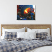 Canvas Print - Filling Hot Air ballon (Insitu (Slaapkamer))
