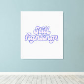 Canvas Print – Minimalist Inspirational Wall Art (Insitu (Houten vloer))