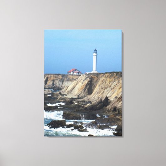 Canvas Print - Point Arena Lighthouse (Voorkant)