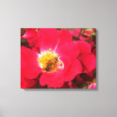 Canvas Print - Pollen verzamelen (Voorkant)