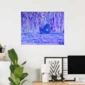 Canvas Print - Yoga Night (Thuiskantoor)