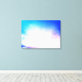 CANVAS RAINDROPS  AFDRUK (Insitu (Houten vloer))