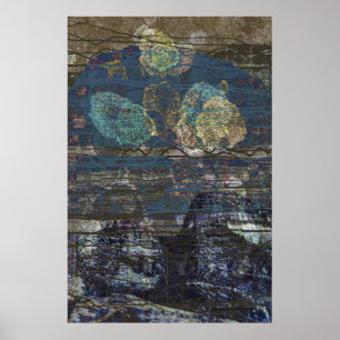 Canvas "Reclining Buddha" Poster