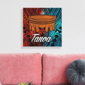 Canvas Samoan Tanoa (Insitu (Woonkamer))