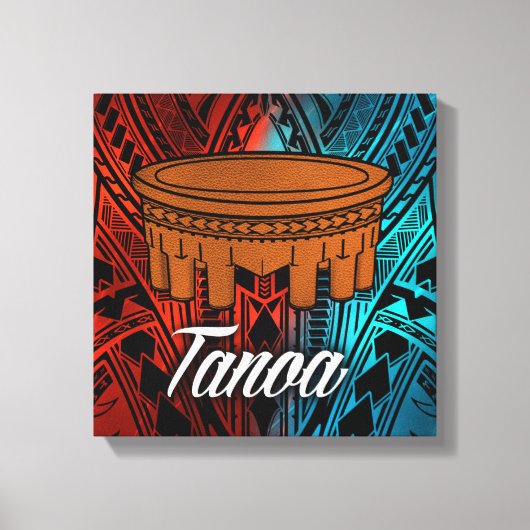 Canvas Samoan Tanoa (Voorkant)