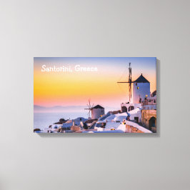 Canvas Santorini Griekenland