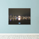 Canvas - (Skyline Inner City) RFPMDesigns ©️2024 (Insitu (Houten vloer))