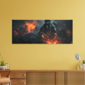Canvas - Steampunk Art Afdruk (Insitu (Woonkamer))