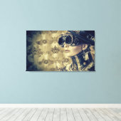 Canvas - Steampunk Art 'Kijk' (Insitu (Houten vloer))