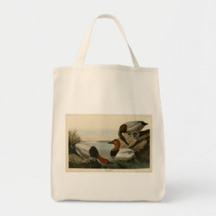 Canvas steunde Duck van Audubon's Birds of America Tote Bag