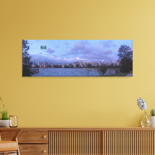 Canvas Str/lang (WaterFront101)RFPMDesigns©️2019/2 Afdruk (Insitu (Woonkamer))